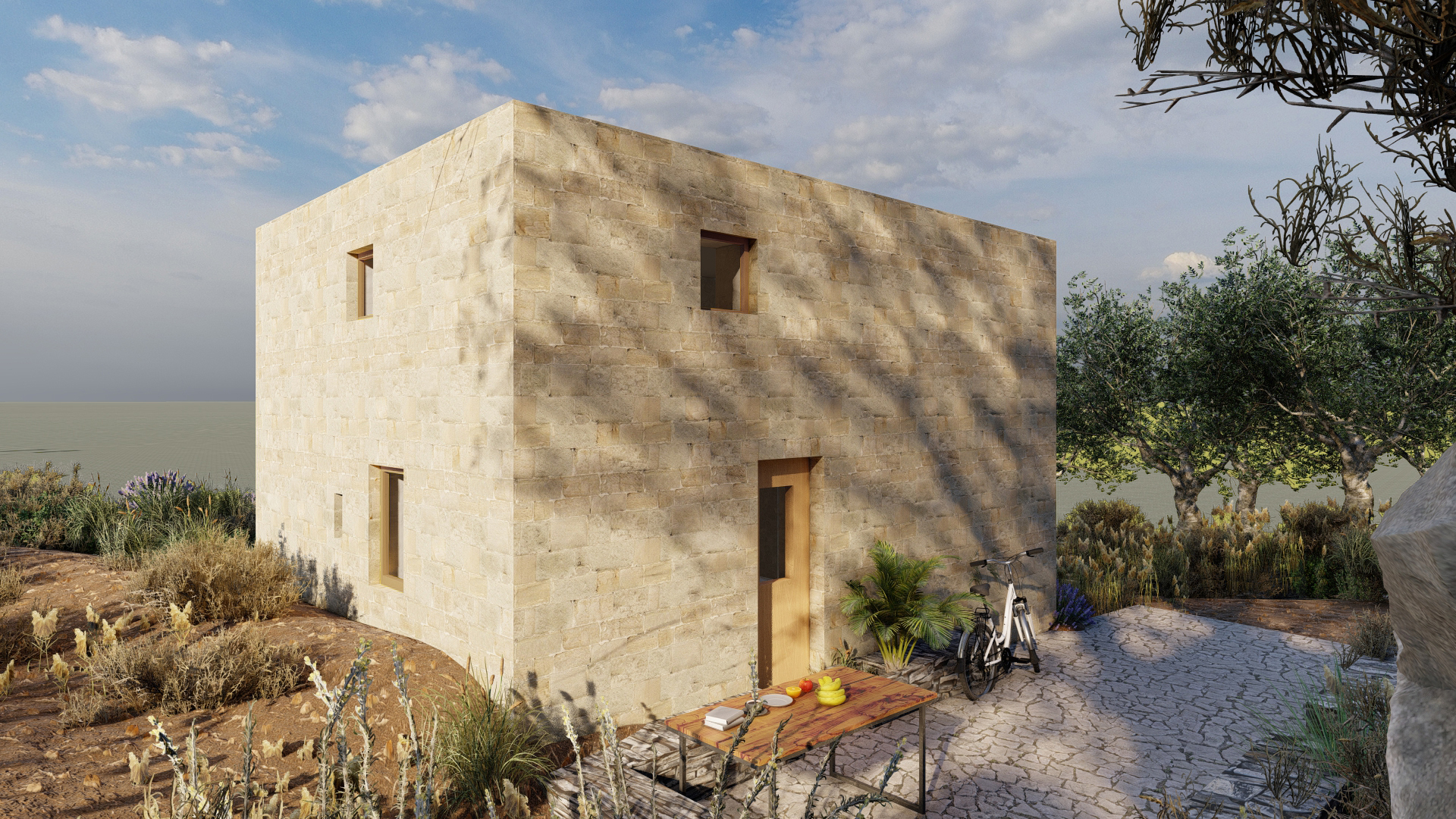 Aegina_stone guesthouse_exterior_3